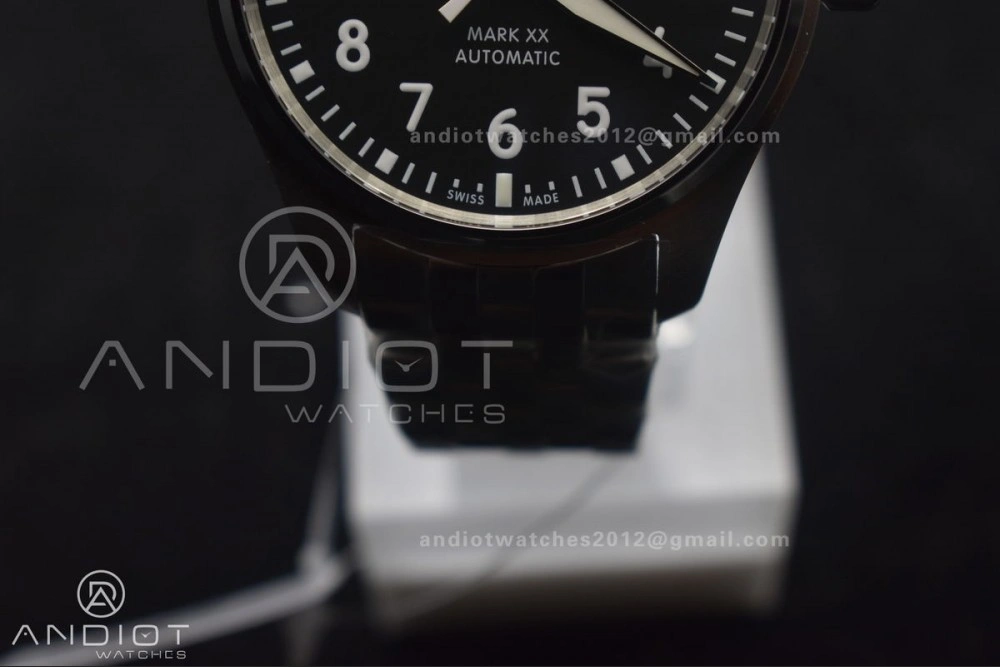 Mark XX V7F 1:1 Best Edition Black Dial on SS Bracelet Asian UrbanChic 302