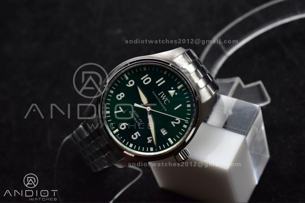 Sporty Mark XX V7F 1:1 Best Edition Green Dial on SS Bracelet Asian 291