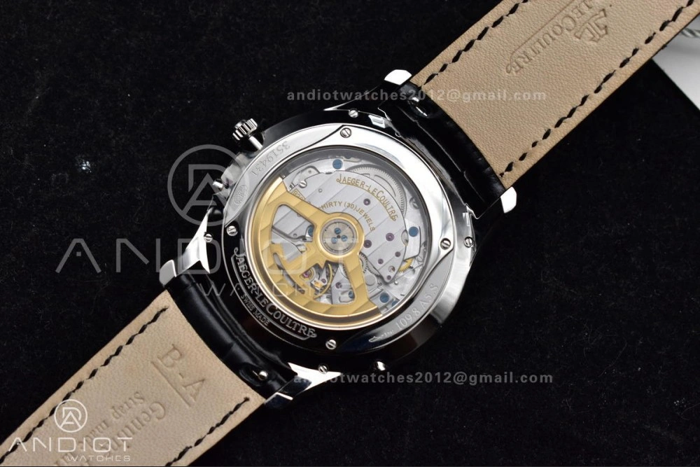 Master Ultra Thin Moon SS APSF 1:1 Best Edition Blue Dial on Black Leather Strap SA925 Super Clone Packable 317