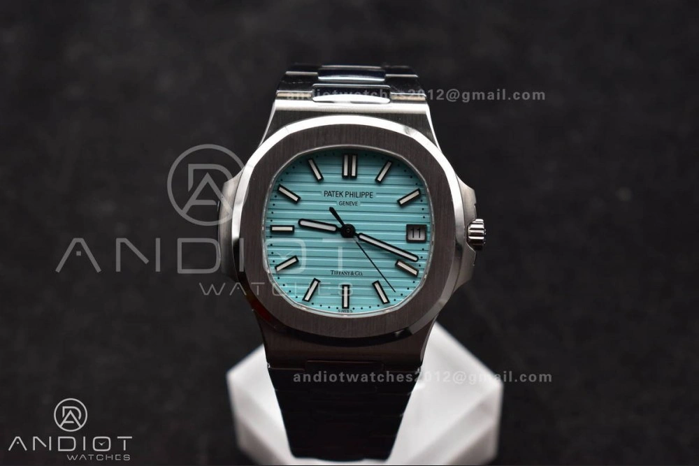 NewStyle Nautilus 5711 3KF 1:1 Best Edition Tiffany Blue Dial on SS Bracelet A324 Super Clone V 372