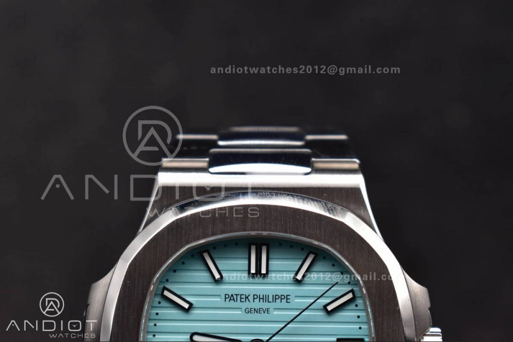 NewStyle Nautilus 5711 3KF 1:1 Best Edition Tiffany Blue Dial on SS Bracelet A324 Super Clone V 372