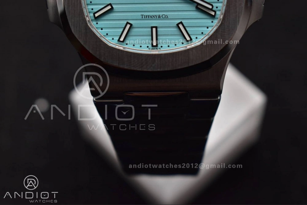 NewStyle Nautilus 5711 3KF 1:1 Best Edition Tiffany Blue Dial on SS Bracelet A324 Super Clone V 372