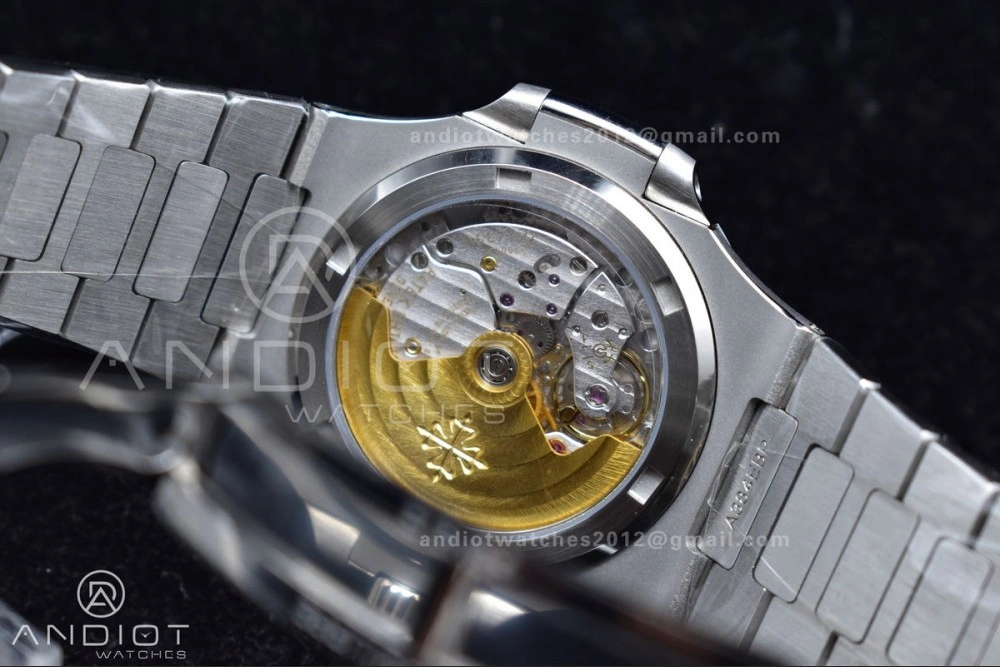 Nautilus 5711 1A 3KF 1:1 Best Edition Green Textured Dial On SS Bracelet A324 Super Clone V Trendy 426