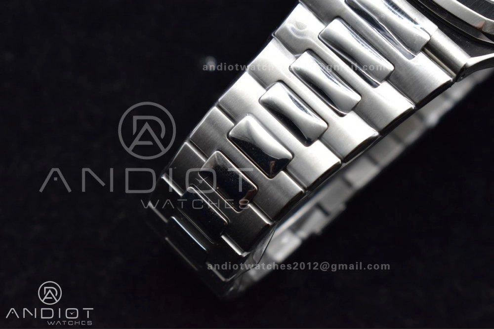 Nautilus 5711 1A 3KF 1:1 Best Edition Green Textured Dial On SS Bracelet A324 Super Clone V Trendy 426