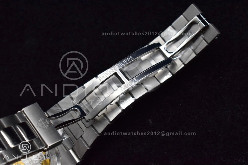 Nautilus 5711 1A 3KF 1:1 Best Edition Green Textured Dial On SS Bracelet A324 Super Clone V Trendy 426