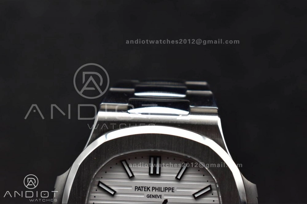 Nautilus 5711 1A 3KF 1:1 Best Edition White Textured Dial on SS Bracelet A324 Super Clone V UrbanStyle 382