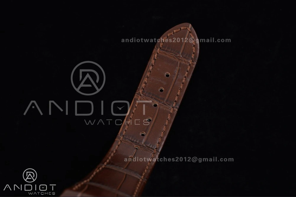 UrbanStyle Nautilus 5712 RG PPF 1:1 Best Edition Gray Dial on Brown Leather Strap A240 Super Clone V 369