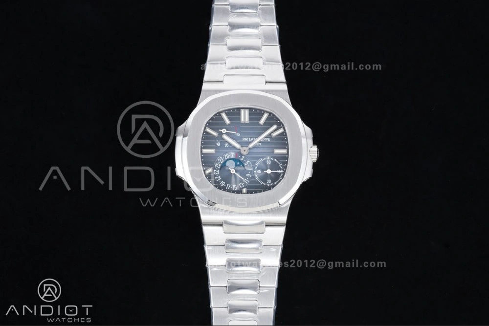 ModernLook Nautilus 5712 SS PPF 1:1 Best Edition Blue Dial on SS Bracelet PPF240 Super Clone V 365