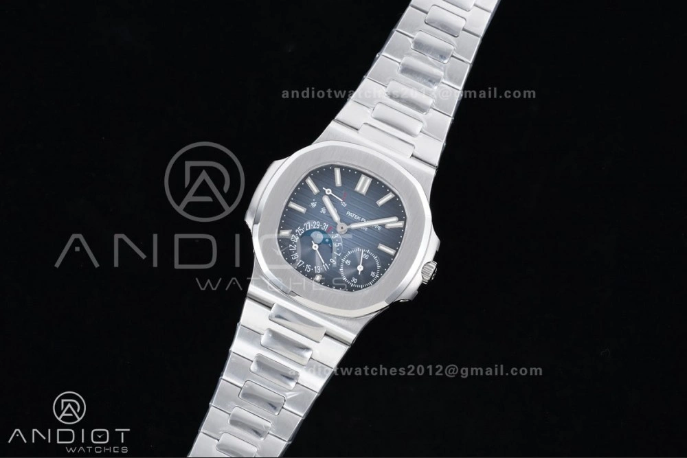 ModernLook Nautilus 5712 SS PPF 1:1 Best Edition Blue Dial on SS Bracelet PPF240 Super Clone V 365