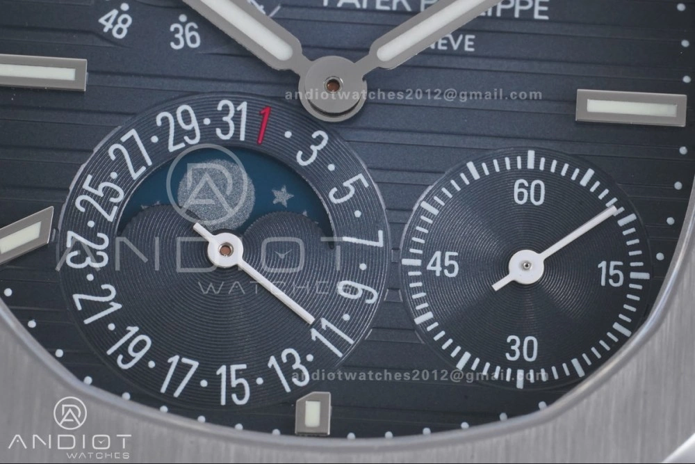 ModernLook Nautilus 5712 SS PPF 1:1 Best Edition Blue Dial on SS Bracelet PPF240 Super Clone V 365