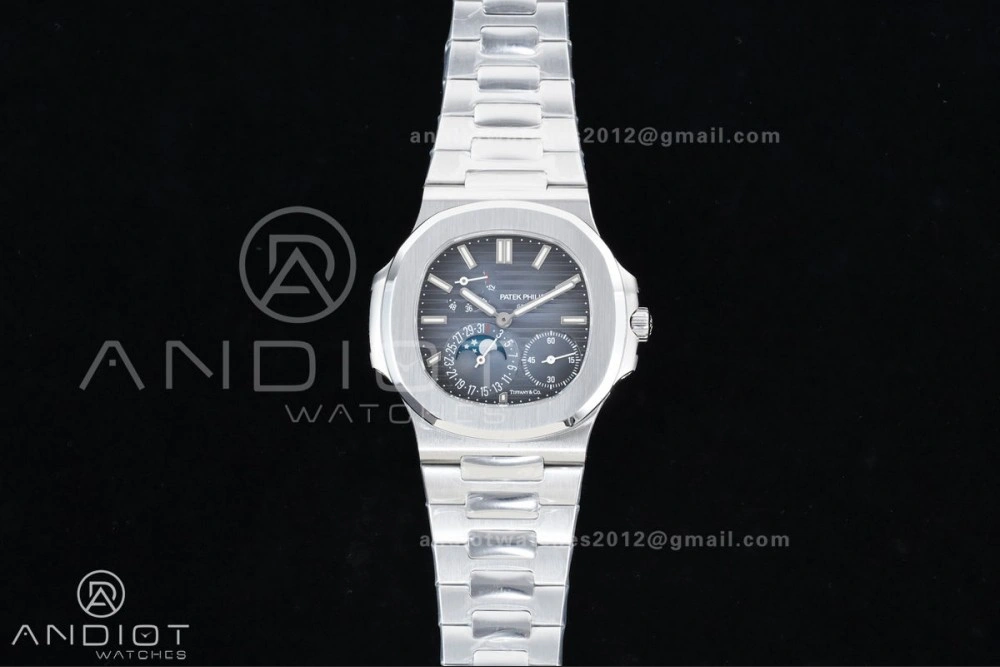 Lightweight Nautilus 5712 SS PPF 1:1 Best Edition Tiffany Blue Dial on SS Bracelet PPF240 Super Clone V 363