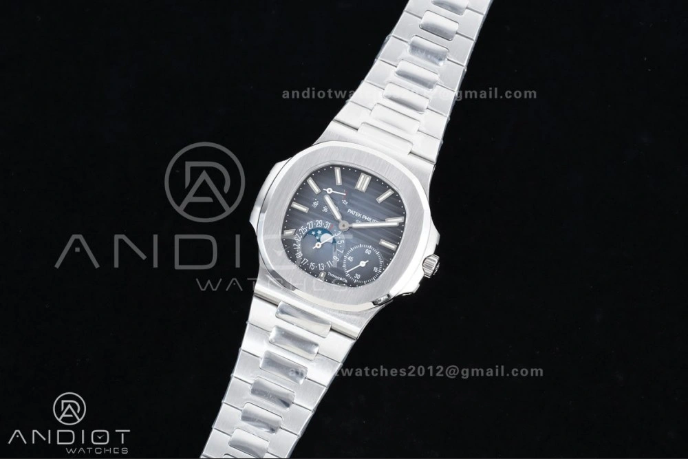 Lightweight Nautilus 5712 SS PPF 1:1 Best Edition Tiffany Blue Dial on SS Bracelet PPF240 Super Clone V 363
