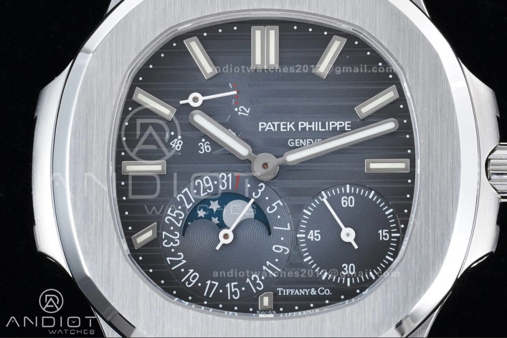 Lightweight Nautilus 5712 SS PPF 1:1 Best Edition Tiffany Blue Dial on SS Bracelet PPF240 Super Clone V 363