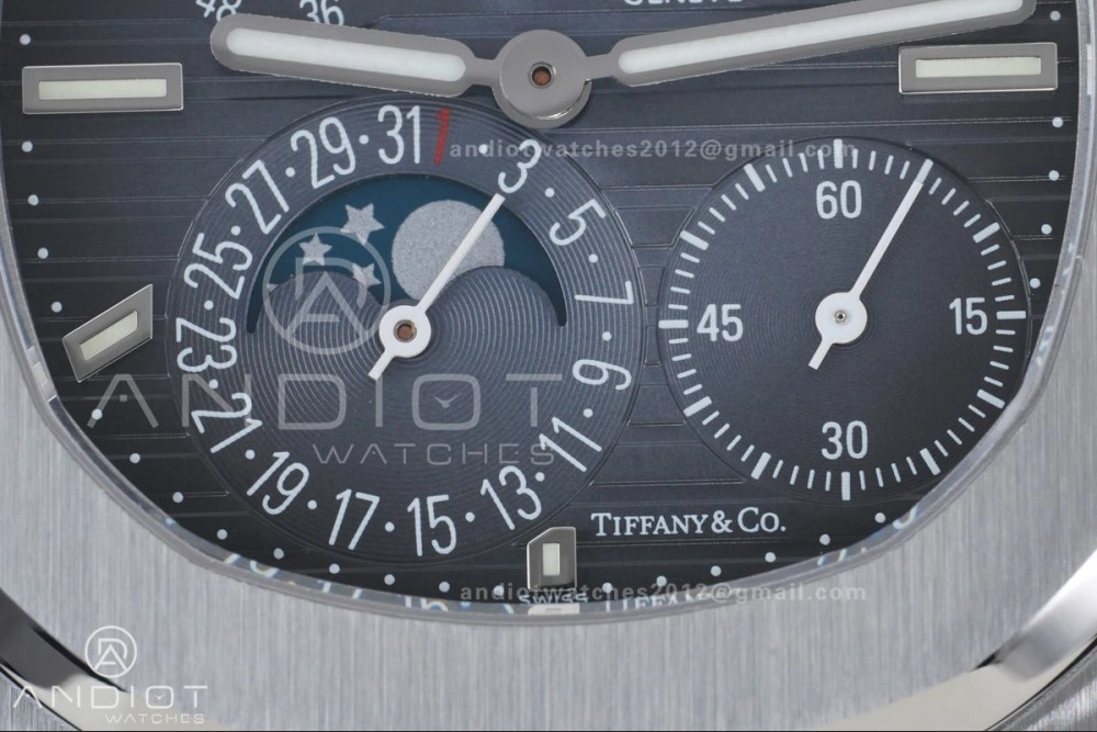 Lightweight Nautilus 5712 SS PPF 1:1 Best Edition Tiffany Blue Dial on SS Bracelet PPF240 Super Clone V 363