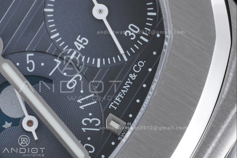 Lightweight Nautilus 5712 SS PPF 1:1 Best Edition Tiffany Blue Dial on SS Bracelet PPF240 Super Clone V 363