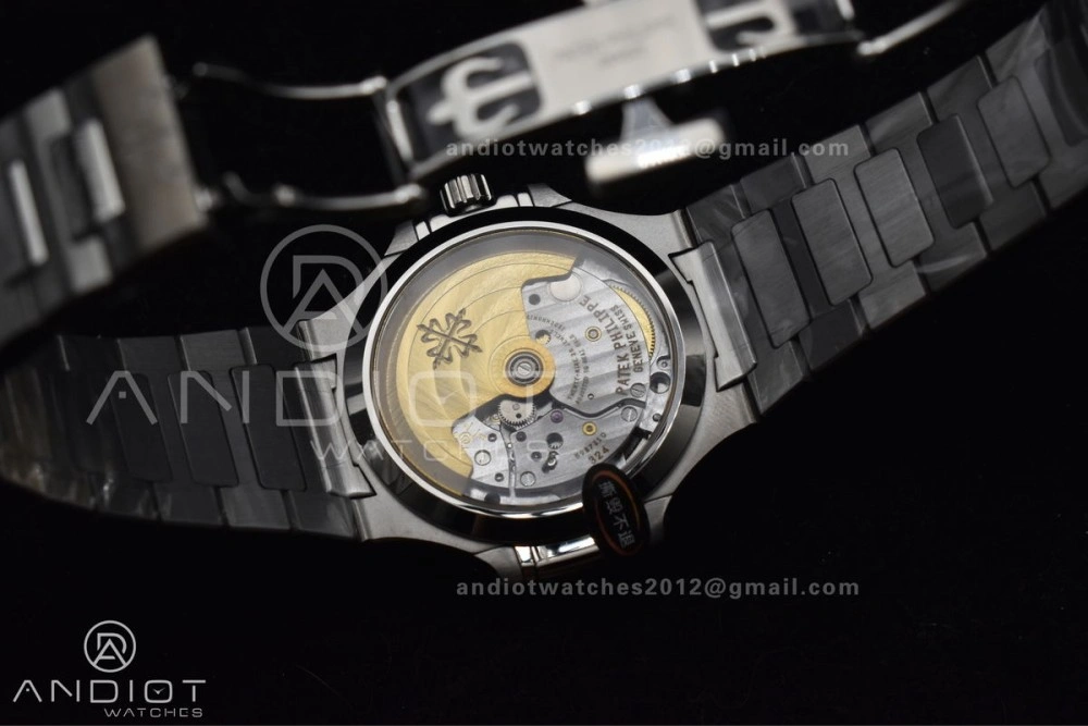 Trendsetting Nautilus 7118 3KF 1:1 Best Edition Blue Textured Dial on SS Bracelet A324 Super Clone V 362