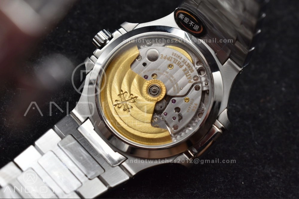 Trendsetting Nautilus 7118 3KF 1:1 Best Edition Blue Textured Dial on SS Bracelet A324 Super Clone V 362