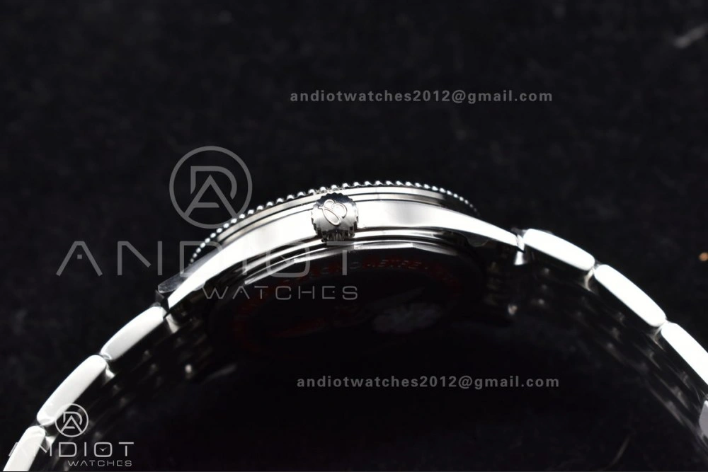 Tailored Navitimer 1 SS V7F 1:1 Best Edition RG Bezel White Dial on SS Bracelet A 923