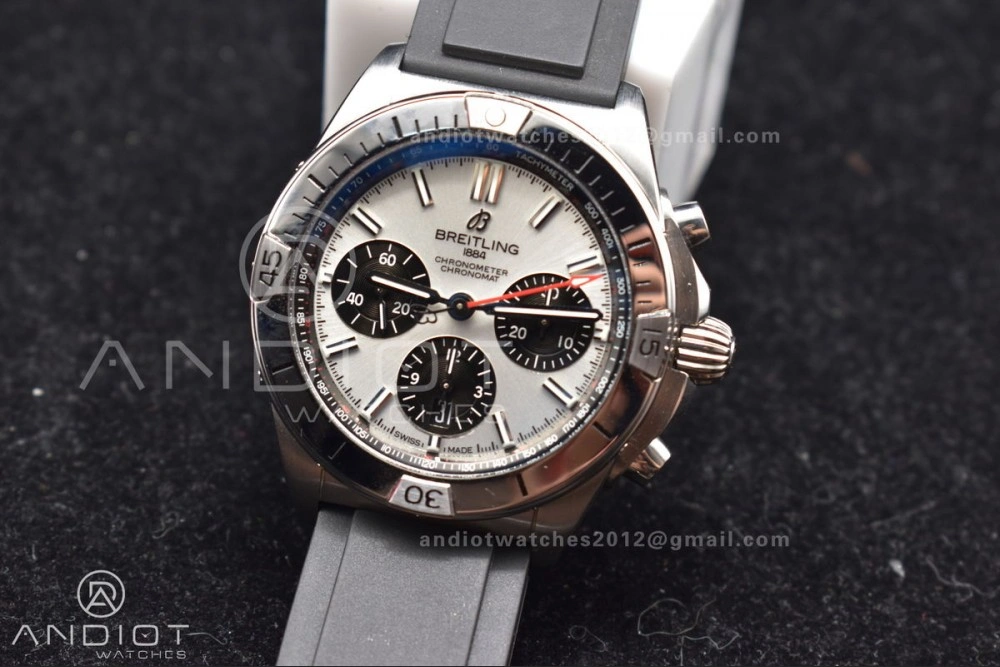 Navitimer B01 Chrono 43mm 1:1 Best Version SS LE L-Silver Blk BLS A Casual 164