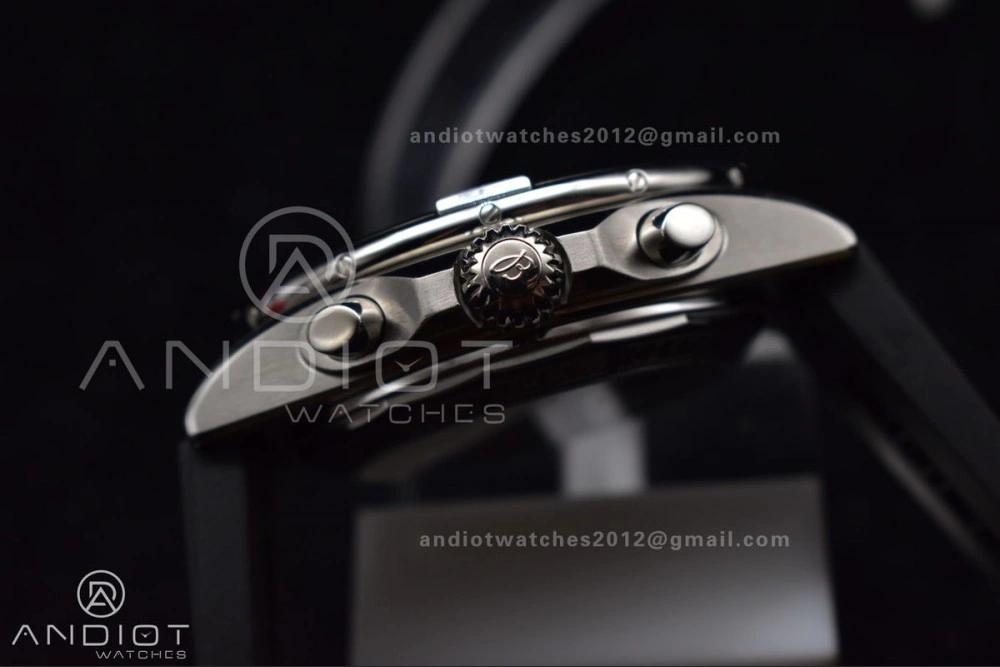 Tailored Navitimer B01 Chrono 43mm 1:1 Best Version SS LE L-Silver Blk BLS A 433