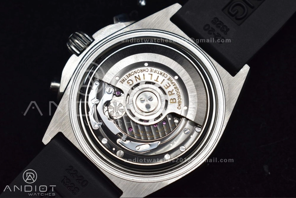 Tailored Navitimer B01 Chrono 43mm 1:1 Best Version SS LE L-Silver Blk BLS A 433