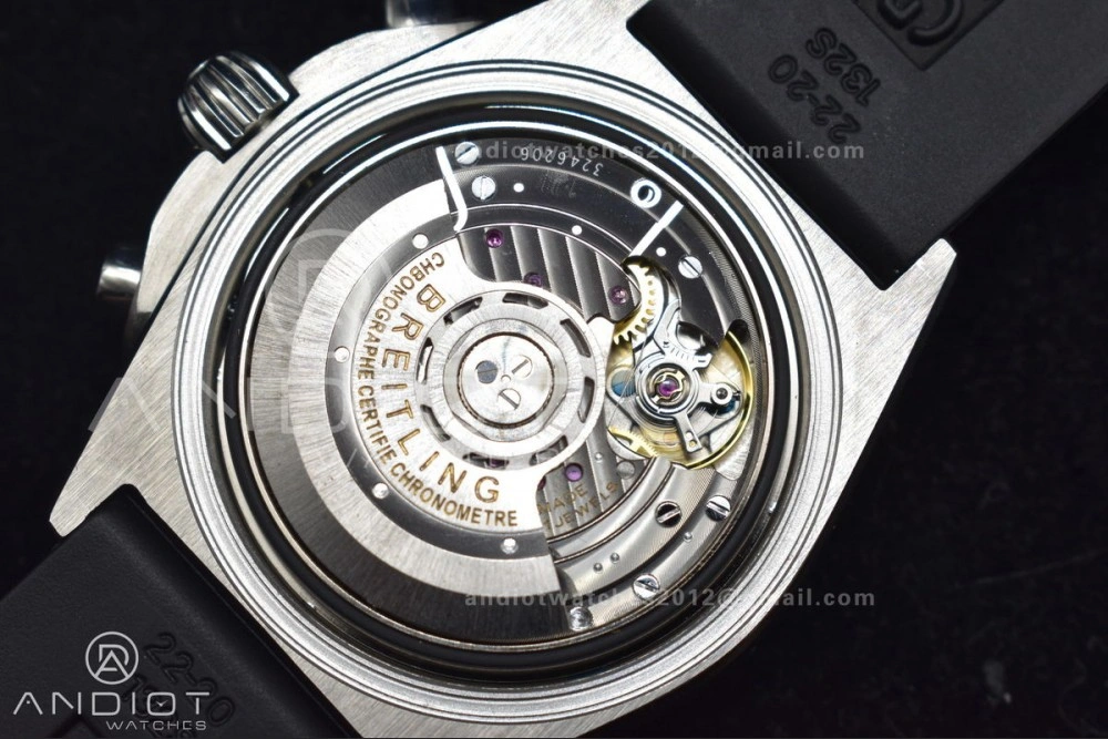 Tailored Navitimer B01 Chrono 43mm 1:1 Best Version SS LE L-Silver Blk BLS A 433