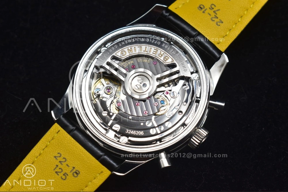 SmartChoice Navitimer Chrono 43mm 1:1 Best Version SS LE L-Orange Blk BLS A 184