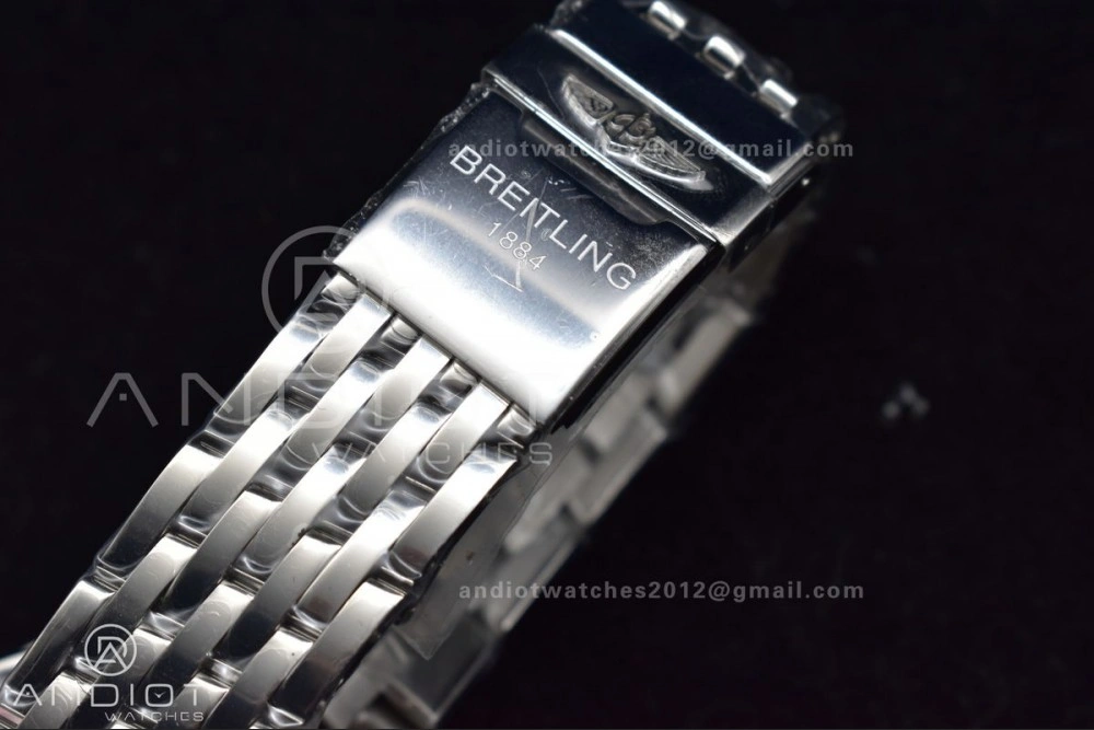UrbanChic Navitimer SS 43mm BLS 1:1 Best Edition Blue Dial on SS Bracelet A 160