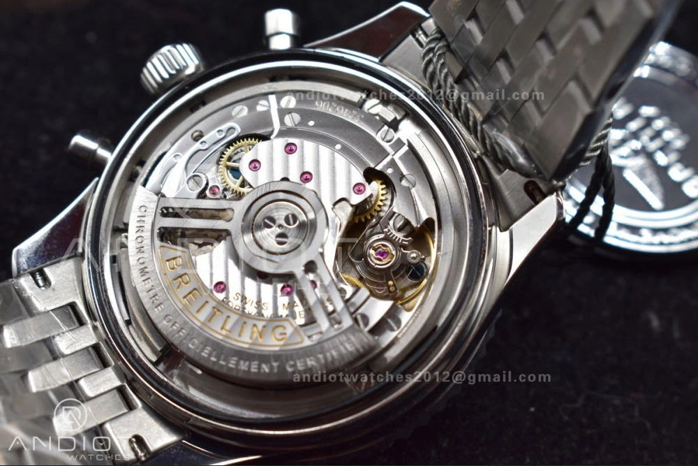 UrbanChic Navitimer SS 43mm BLS 1:1 Best Edition Blue Dial on SS Bracelet A 160
