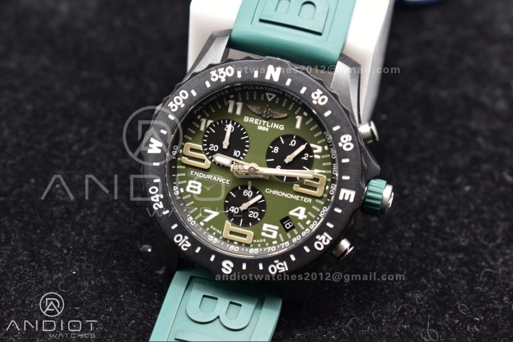 Youthful OF Factory Breilting Endurance Pro 44mm Green 187