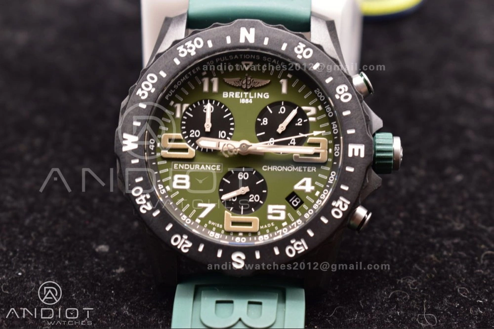 Versatile OF Factory Breilting Endurance Pro 44mm Green 922