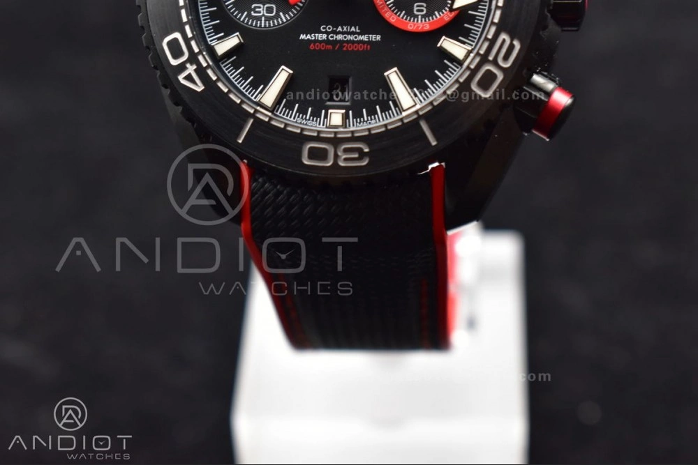 TravelReady OM Factory Best Edition Omega Planet Ocean Chronograph with  3:00 Subdial Counter Volvo Ocean 2017 2018 Race Deep Black Edition 936