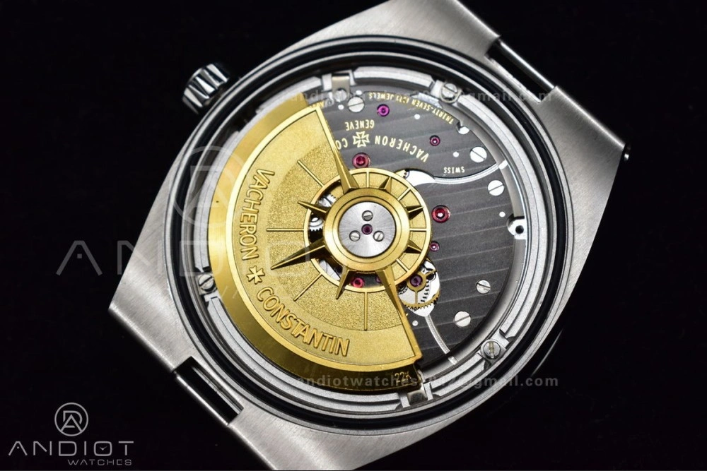 Overseas 4500V SS ZF 1:1 Best Edition Black Dial on SS Bracelet A NewStyle 1282