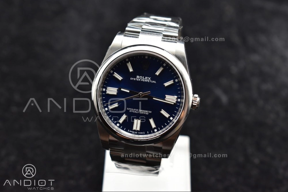 Oyster Perpetual 124300 41mm Clean 1:1 Best Edition 904L Steel Blue Dial VR Modern 931