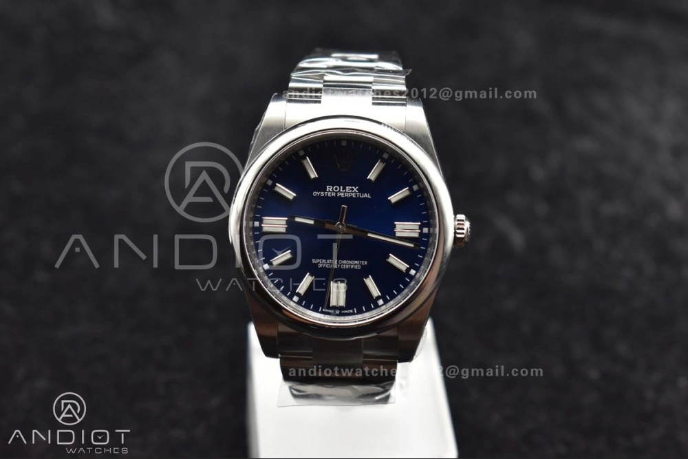 Oyster Perpetual 124300 41mm Clean 1:1 Best Edition 904L Steel Blue Dial VR Modern 931