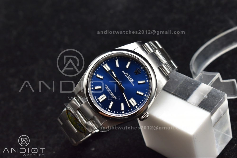 Oyster Perpetual 124300 41mm Clean 1:1 Best Edition 904L Steel Blue Dial VR Modern 931