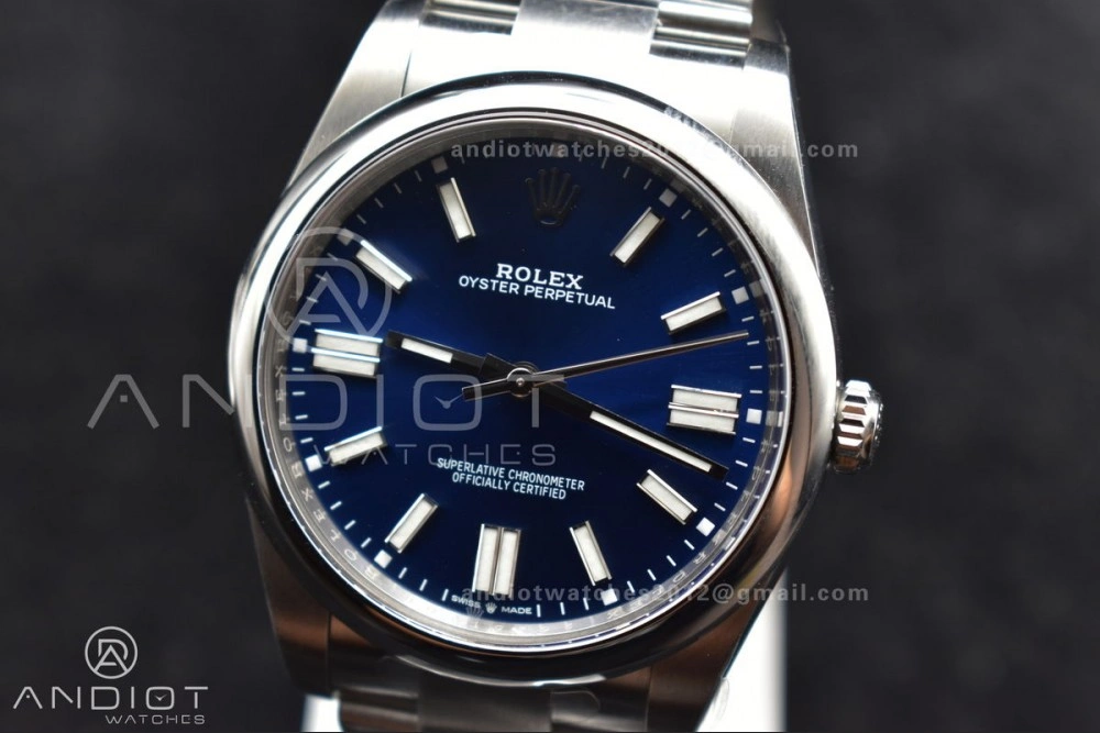 Oyster Perpetual 124300 41mm Clean 1:1 Best Edition 904L Steel Blue Dial VR Modern 931