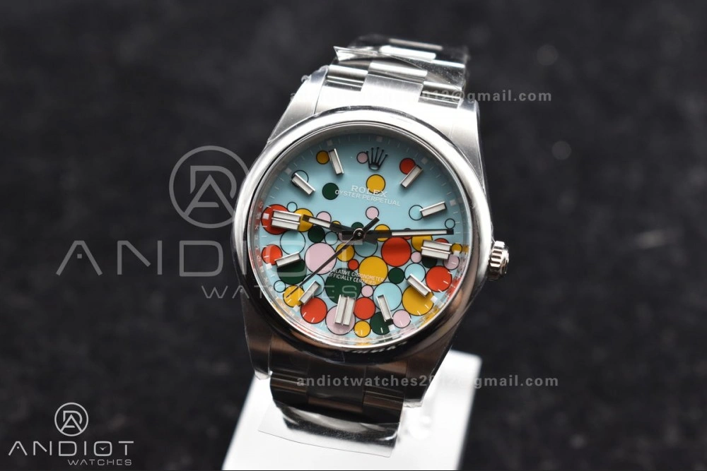 Cozy Oyster Perpetual 124300 41mm Clean 1:1 Best Edition 904L Steel Celebration Dial VR 933