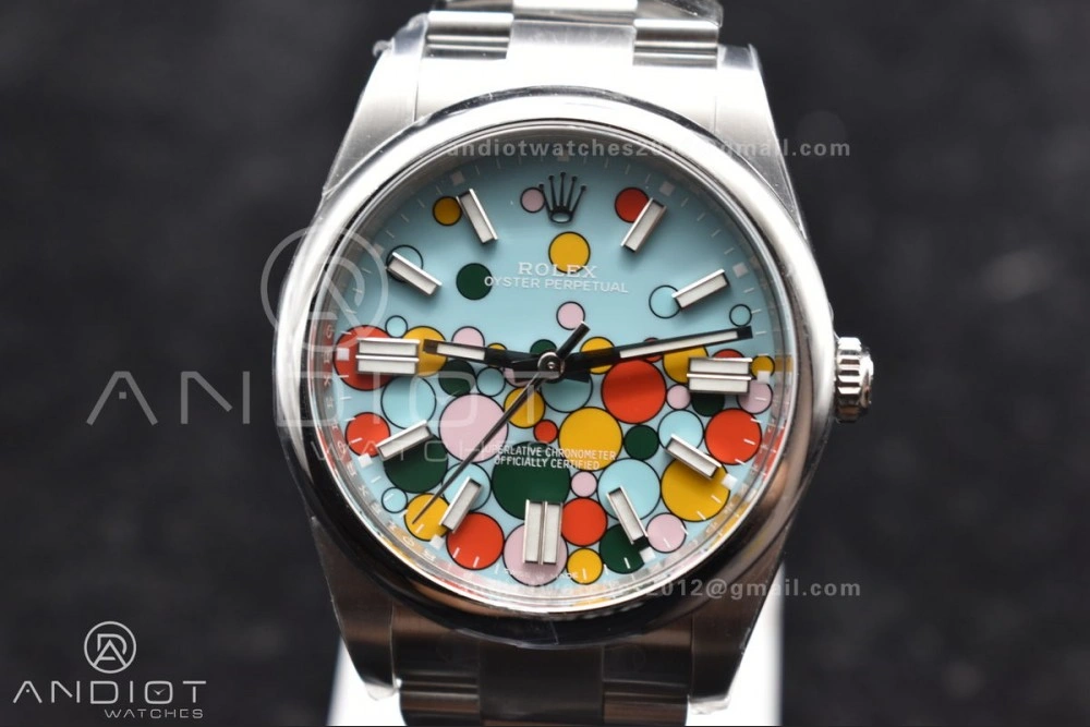 Cozy Oyster Perpetual 124300 41mm Clean 1:1 Best Edition 904L Steel Celebration Dial VR 933