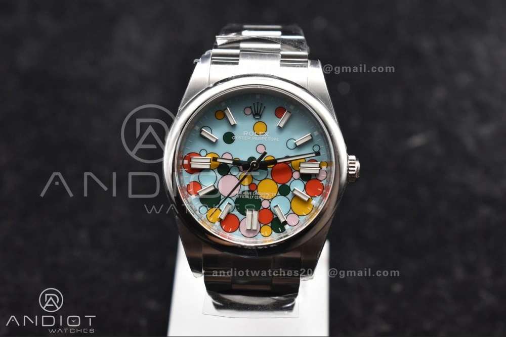Cozy Oyster Perpetual 124300 41mm Clean 1:1 Best Edition 904L Steel Celebration Dial VR 933