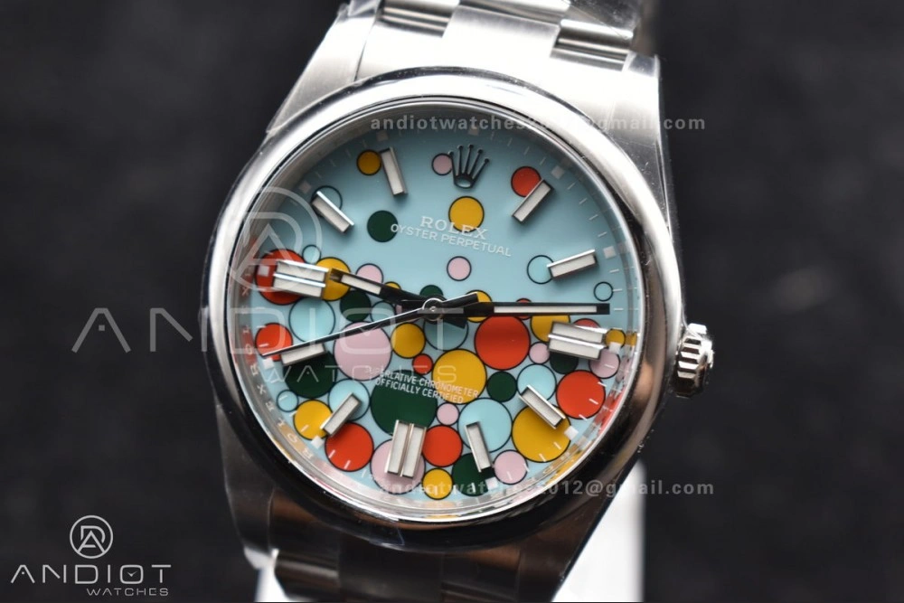 Cozy Oyster Perpetual 124300 41mm Clean 1:1 Best Edition 904L Steel Celebration Dial VR 933
