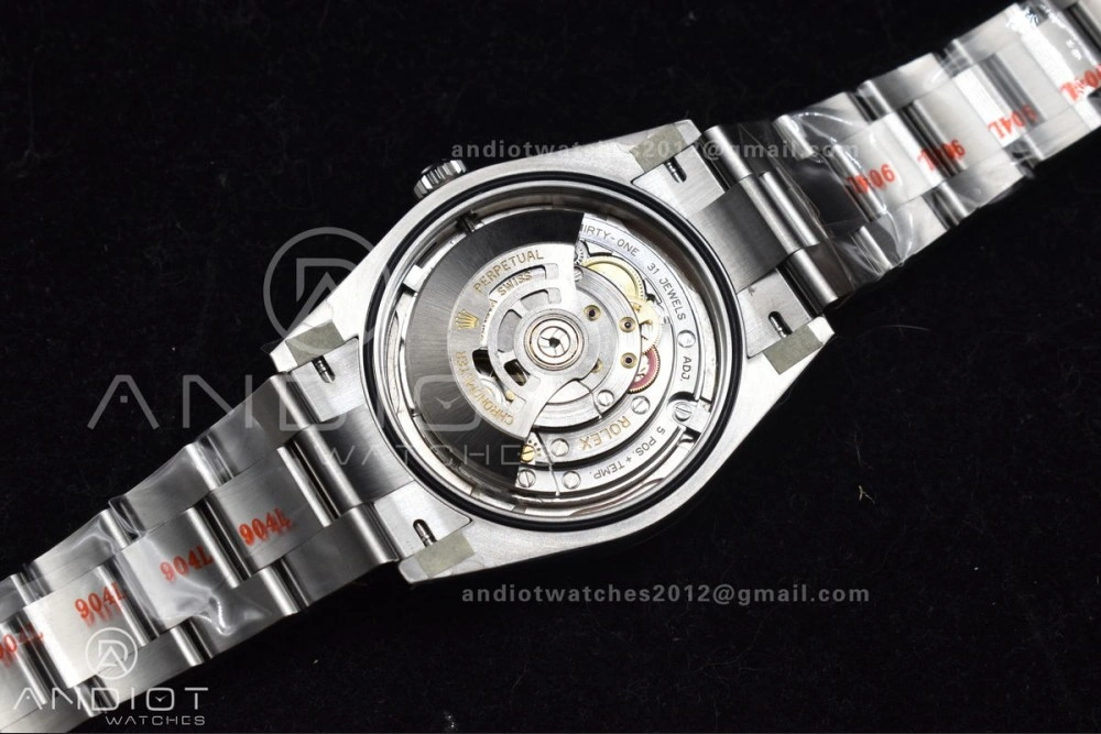 Oyster Perpetual 124300 41mm Clean 1:1 Best Edition 904L Steel Red Dial VR Versatile 938