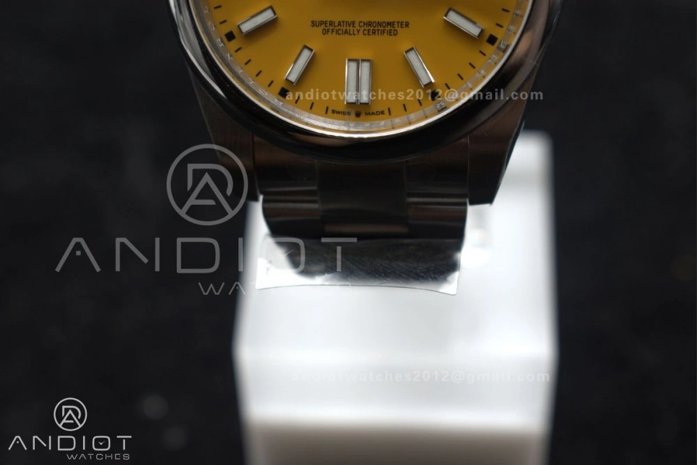 Oyster Perpetual 124300 41mm Clean 1:1 Best Edition 904L Steel Yellow Dial VR MultiPurpose 937