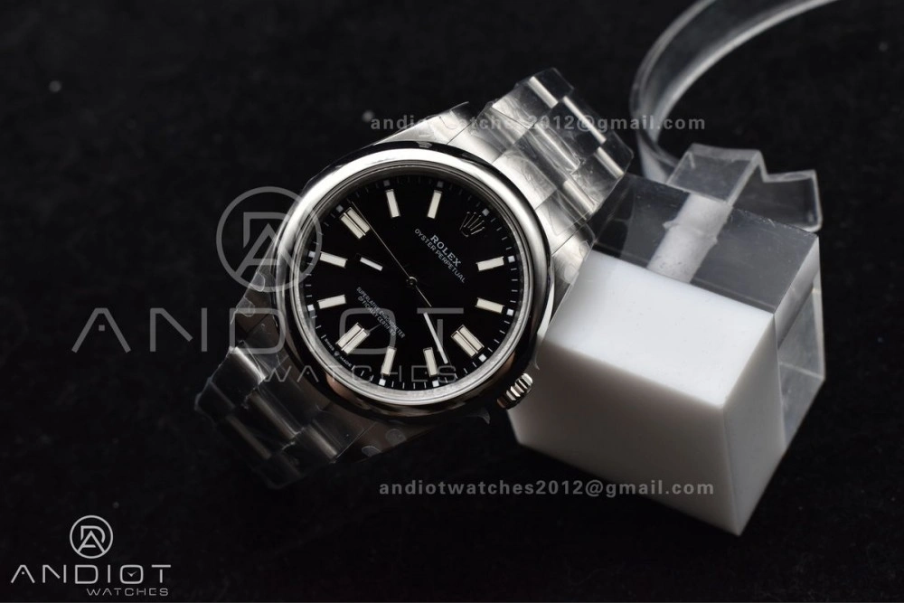 ZipUp Oyster Perpetual 124300 41mm DIWF 1:1 Best Edition 904L Steel Black Dial A 940