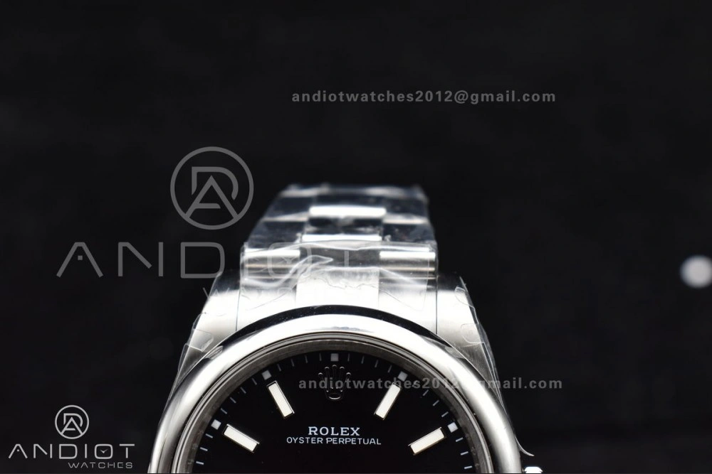 ZipUp Oyster Perpetual 124300 41mm DIWF 1:1 Best Edition 904L Steel Black Dial A 940