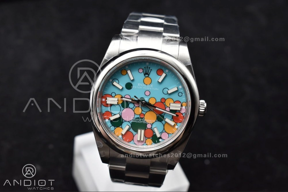 Minimalist Oyster Perpetual 124300 41mm DIWF 1:1 Best Edition 904L Steel Celebration Dial A 941