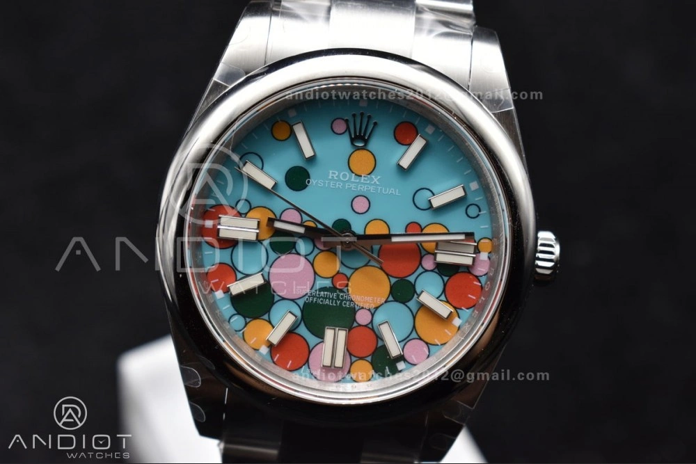 Minimalist Oyster Perpetual 124300 41mm DIWF 1:1 Best Edition 904L Steel Celebration Dial A 941