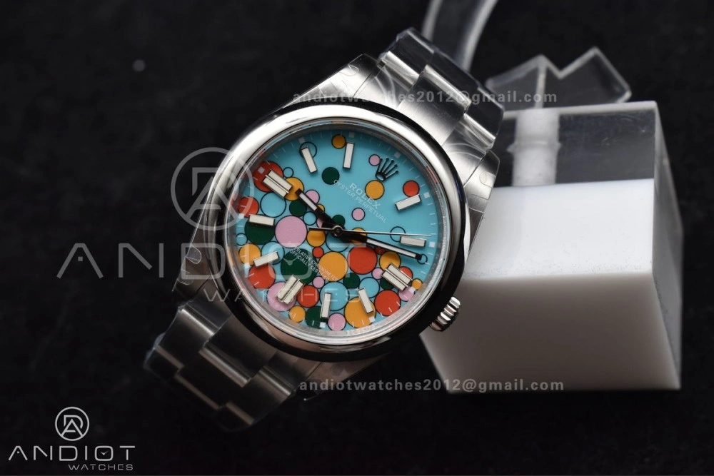 Minimalist Oyster Perpetual 124300 41mm DIWF 1:1 Best Edition 904L Steel Celebration Dial A 941