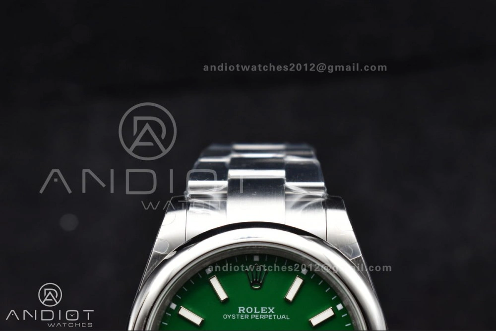 Oyster Perpetual 124300 41mm DIWF 1:1 Best Edition 904L Steel Green Dial A Tailored 942