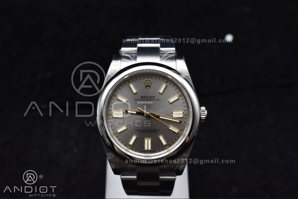 Packable Oyster Perpetual 124300 41mm DIWF 1:1 Best Edition 904L Steel Silver Dial A 943